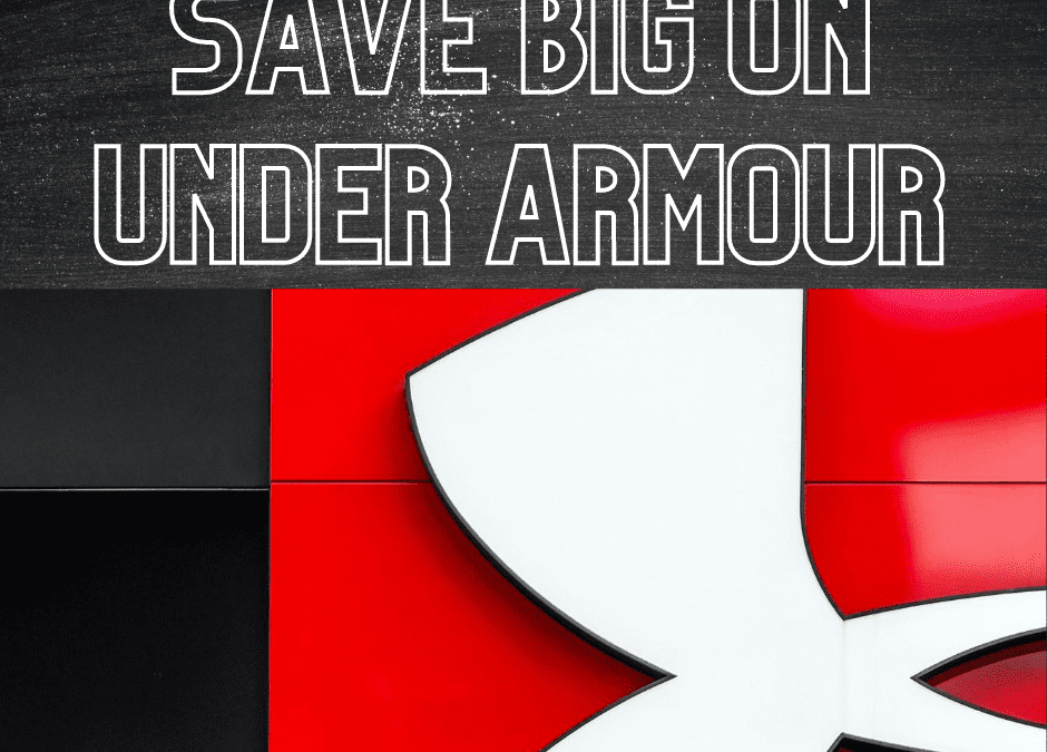 Save big on under armour sign